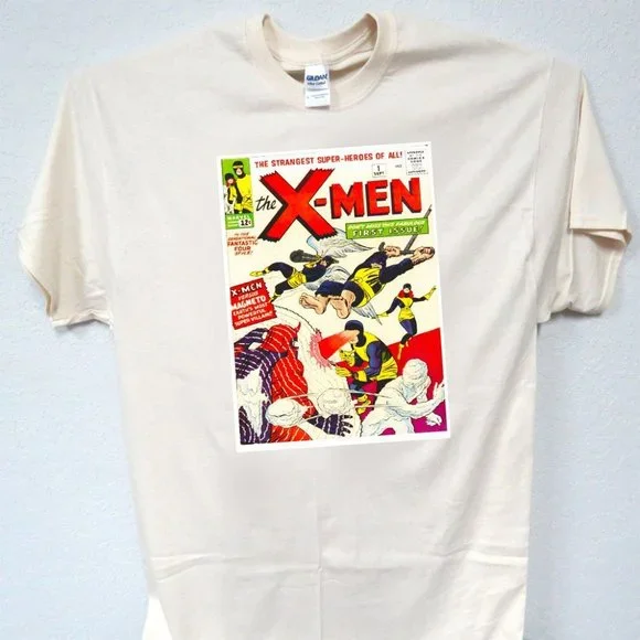 X-MEN COMIC BOOK COVER MENS TEE T-146 - Picture 1 of 3